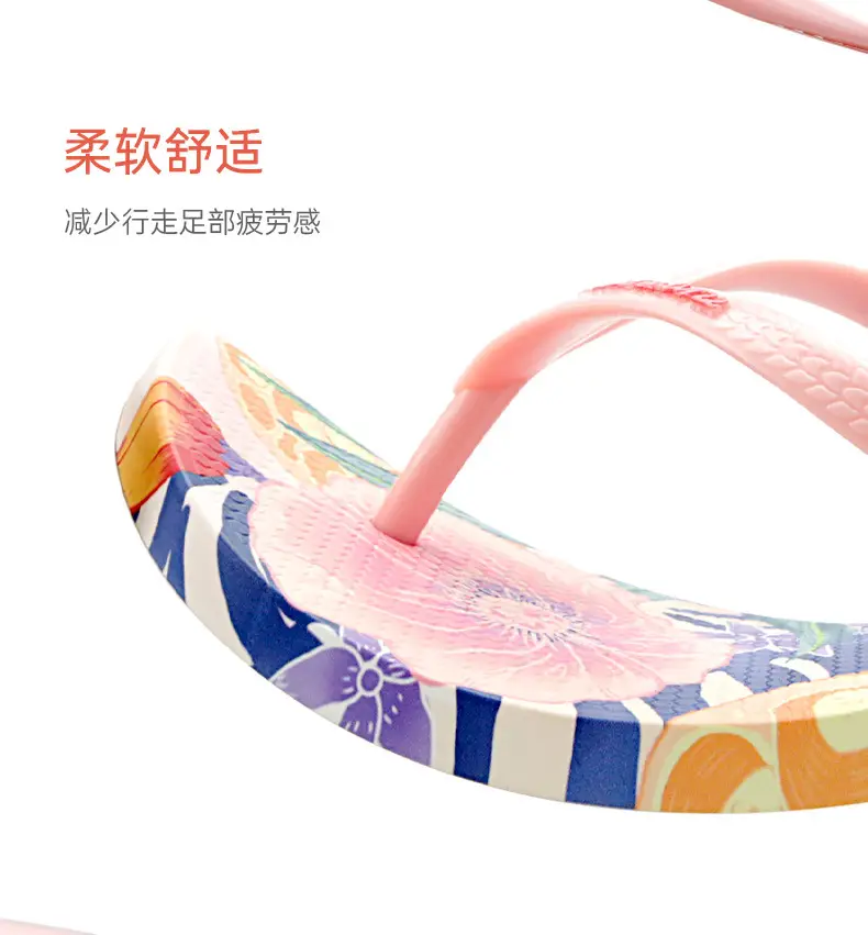 Hotmarzz Heima Women's Flip-Flops Small Fresh Non-Slip Flip-Flops Shopping Wear Pvc Sandals Slippers — feature 9