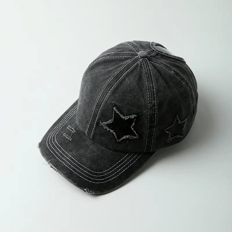 Pink Star-Embroidered Women's Baseball Cap with Headphones - Image 5