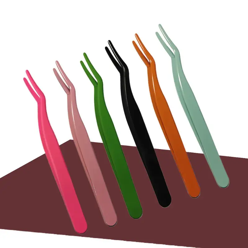Multifunctional False Eyelash Grafting Tweezers - Image 6