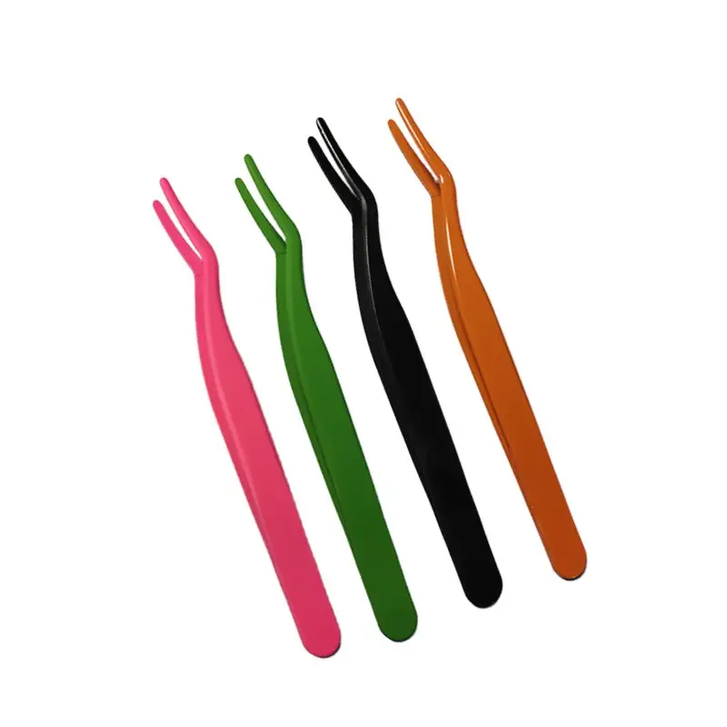Multifunctional False Eyelash Grafting Tweezers - Image 7