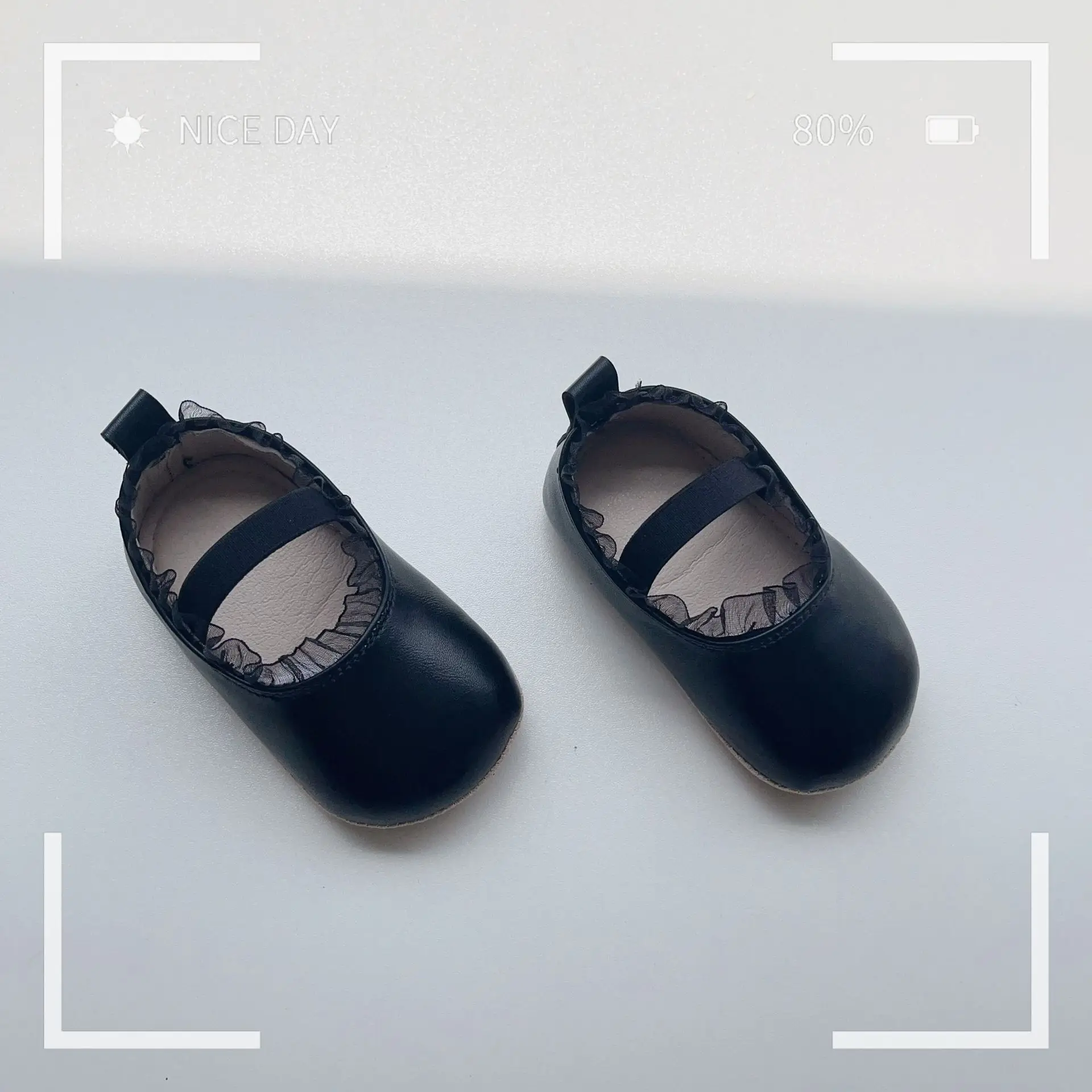 Pink Lace Baby Shoes for Girls Non-Slip — feature 11