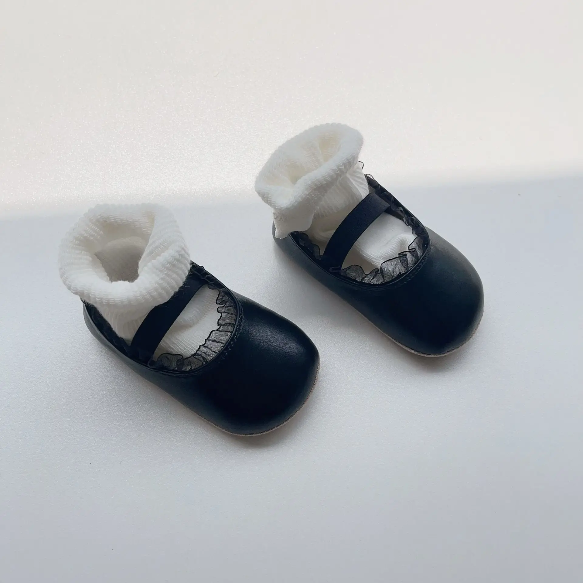 Pink Lace Baby Shoes for Girls Non-Slip — feature 17