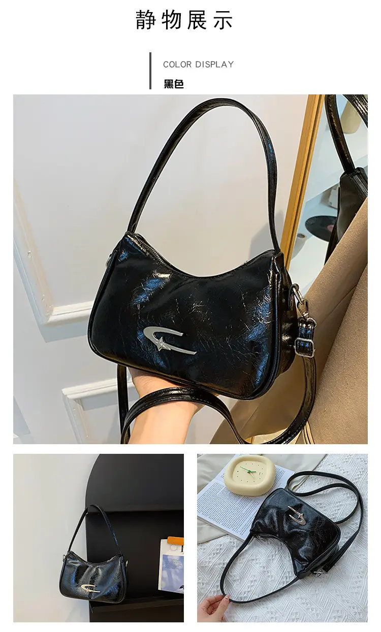 Black Leather Shoulder Bag for Women 2023 — feature 18
