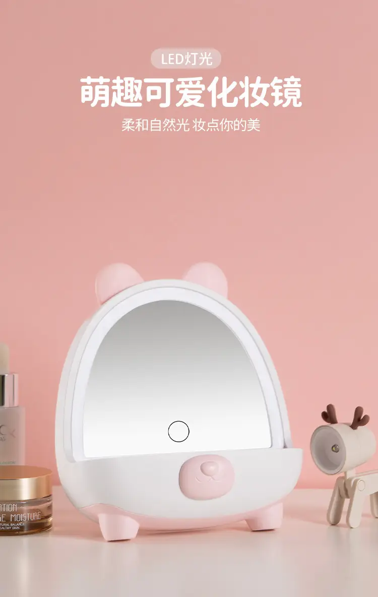 LED Makeup Mirror with Lamp for Women — feature 3