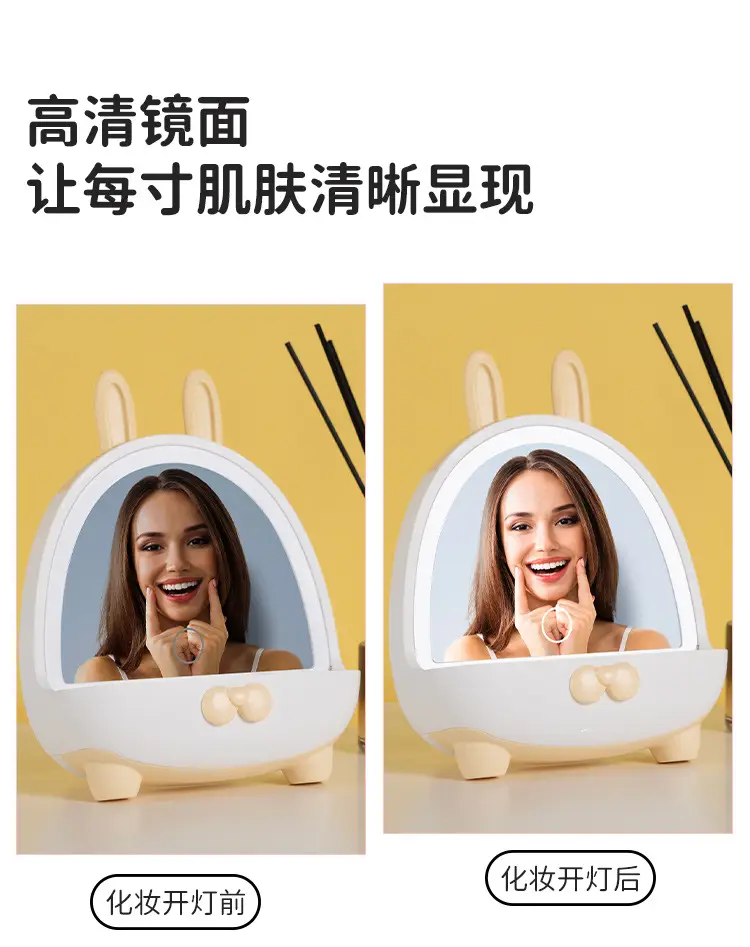 LED Makeup Mirror with Lamp for Women — feature 7