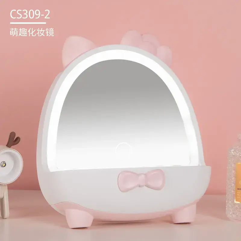 LED Makeup Mirror with Lamp for Women