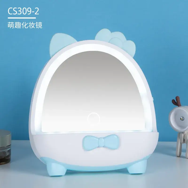 LED Makeup Mirror with Lamp for Women