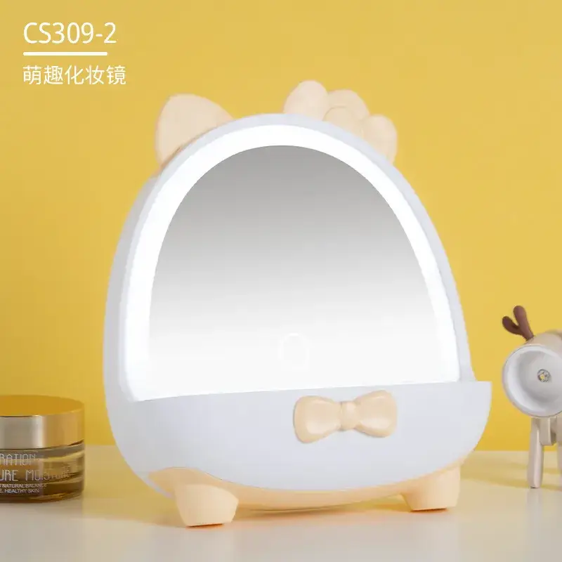 LED Makeup Mirror with Lamp for Women