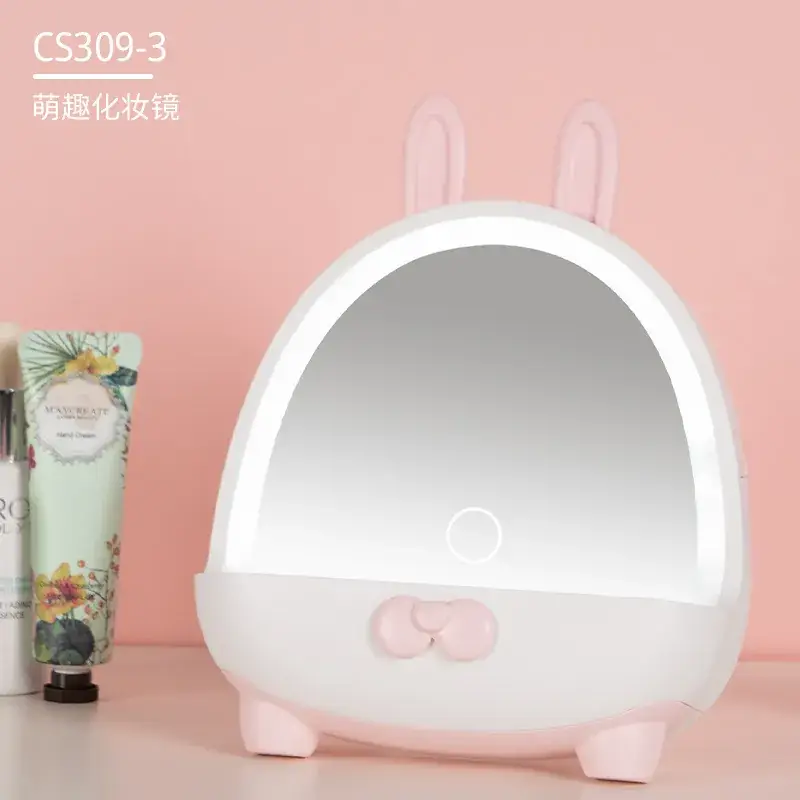 LED Makeup Mirror with Lamp for Women
