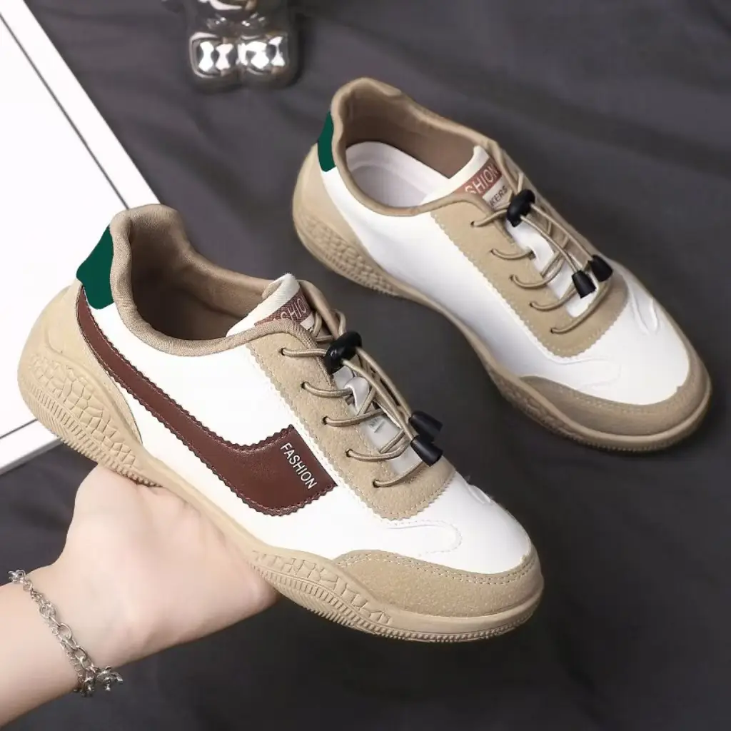 Leather casual shoes autumn new sports German training shoes women's breathable running shoes argan shoes cross-border factory wholesale — feature 3