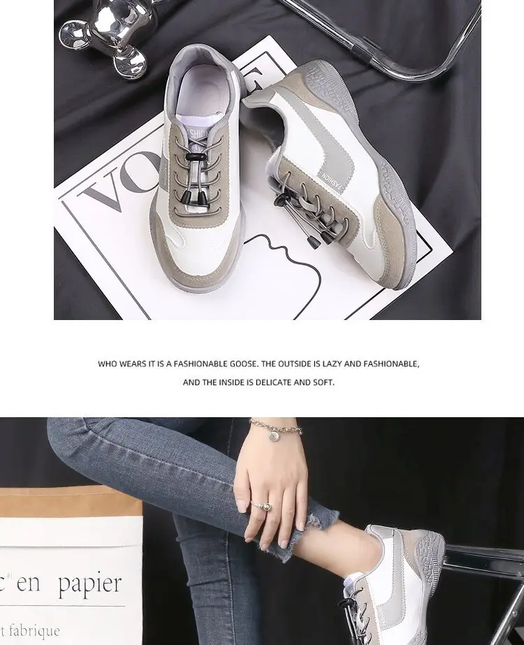 Leather casual shoes autumn new sports German training shoes women's breathable running shoes argan shoes cross-border factory wholesale — feature 8