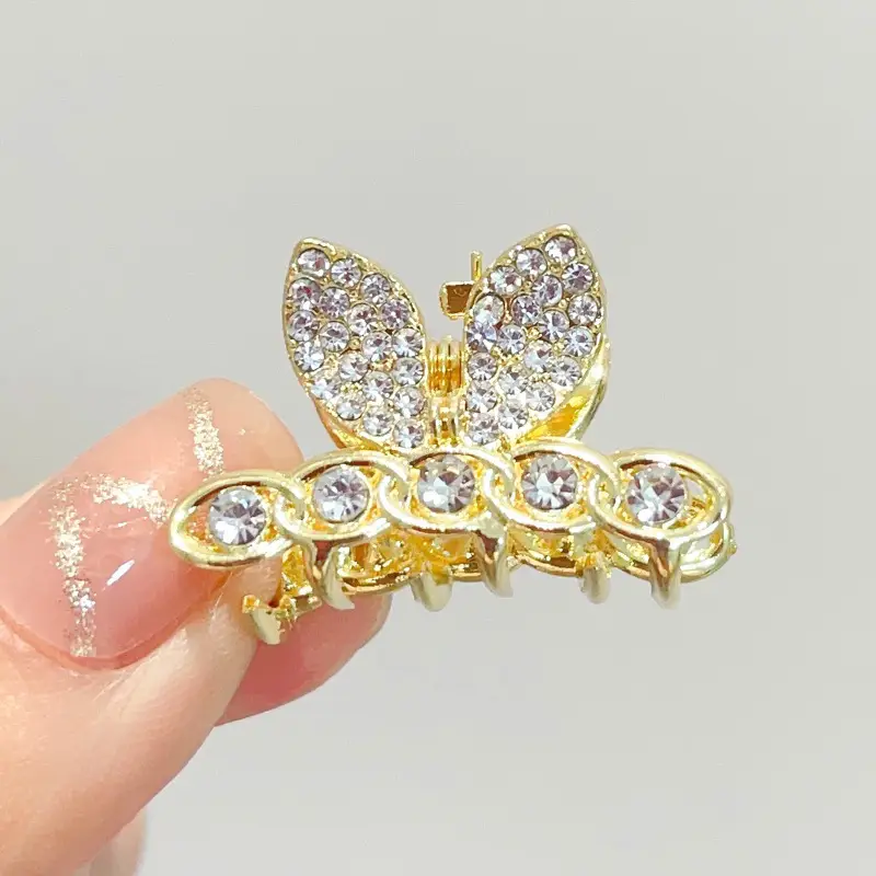 Gold Pearl Hair Clip for Women Large Size - Image 32