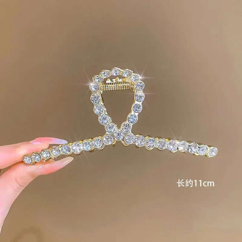 Gold Pearl Hair Clip for Women Large Size - Image 7