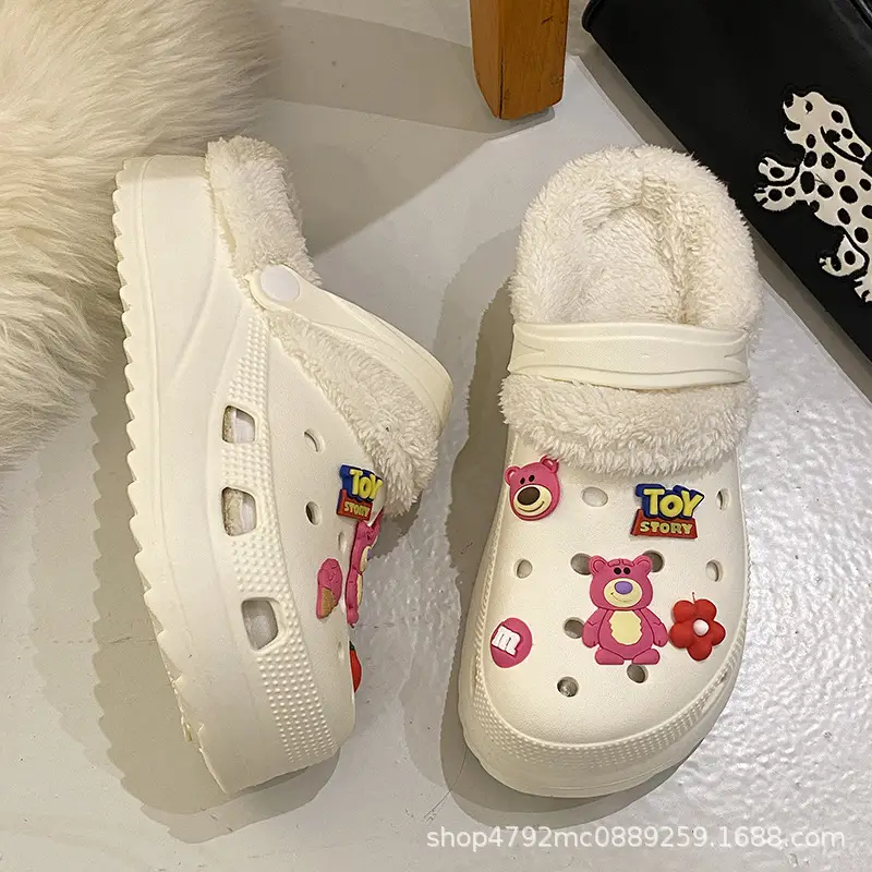 2023 Winter Fleece Clog Slippers for Women - Image 16