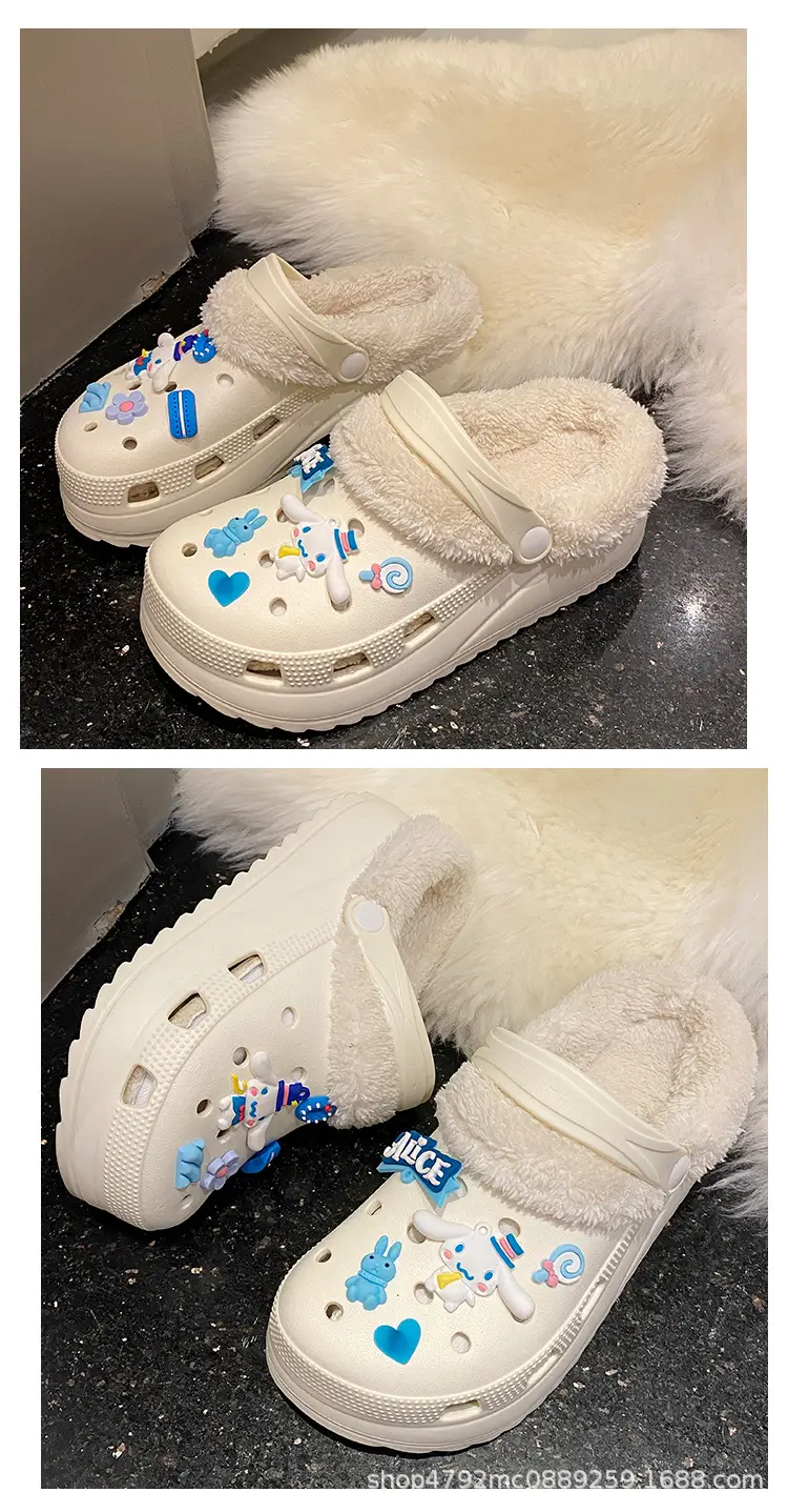 2023 Winter Fleece Clog Slippers for Women — feature 12