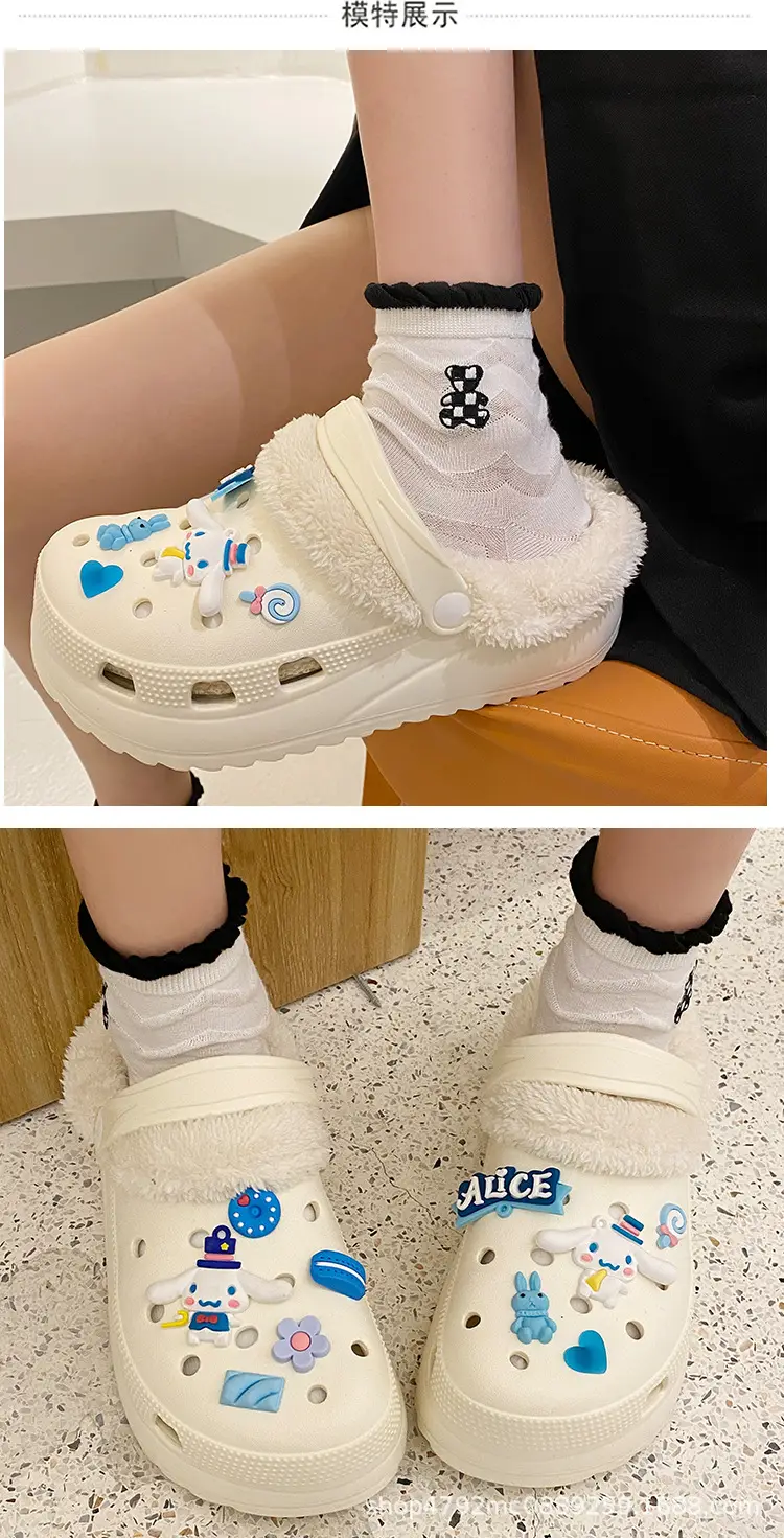 2023 Winter Fleece Clog Slippers for Women — feature 4