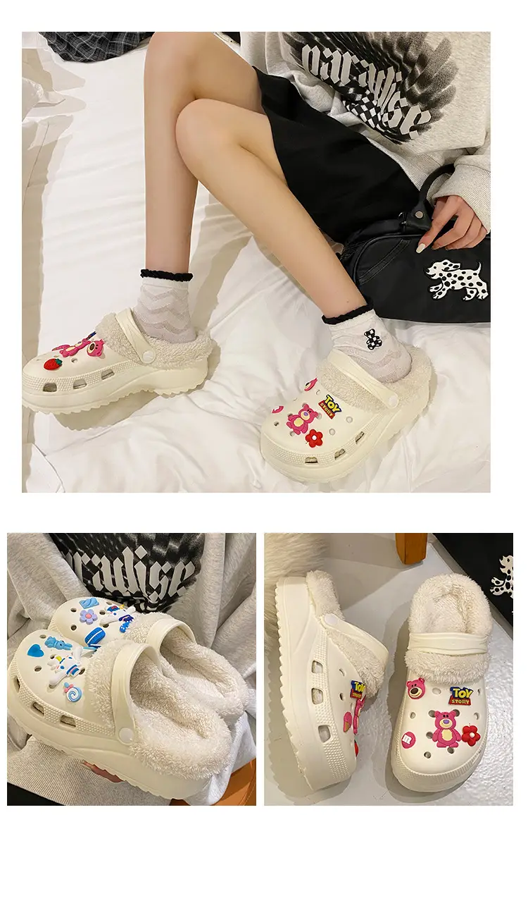 2023 Winter Fleece Clog Slippers for Women — feature 6