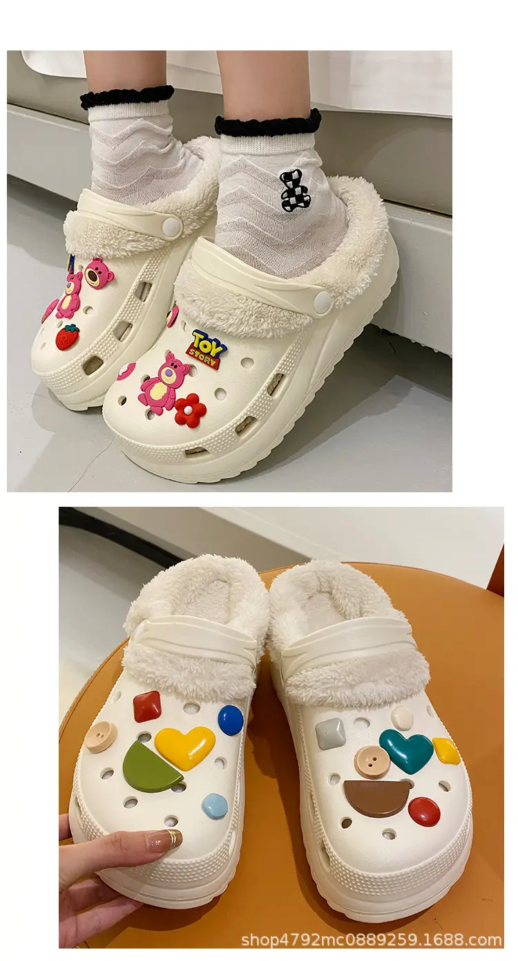 2023 Winter Fleece Clog Slippers for Women — feature 7