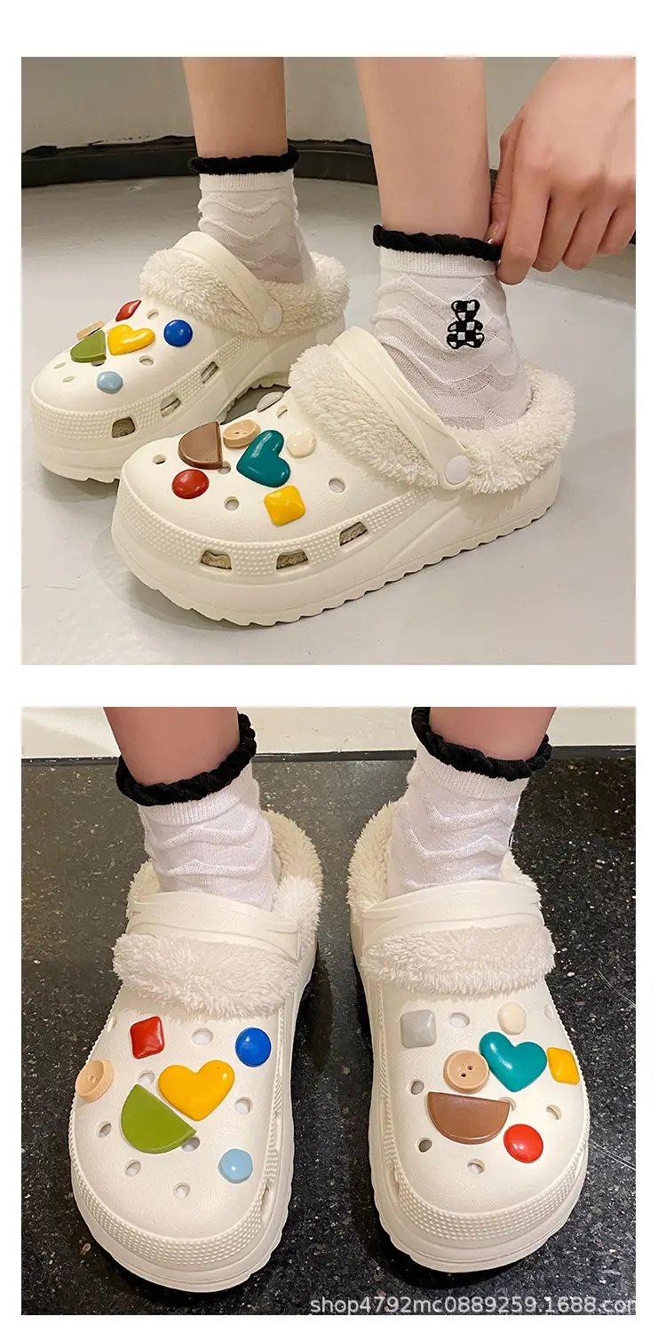 2023 Winter Fleece Clog Slippers for Women — feature 8