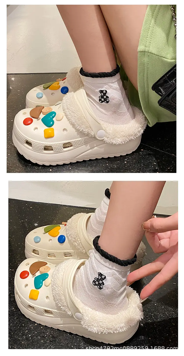 2023 Winter Fleece Clog Slippers for Women — feature 9
