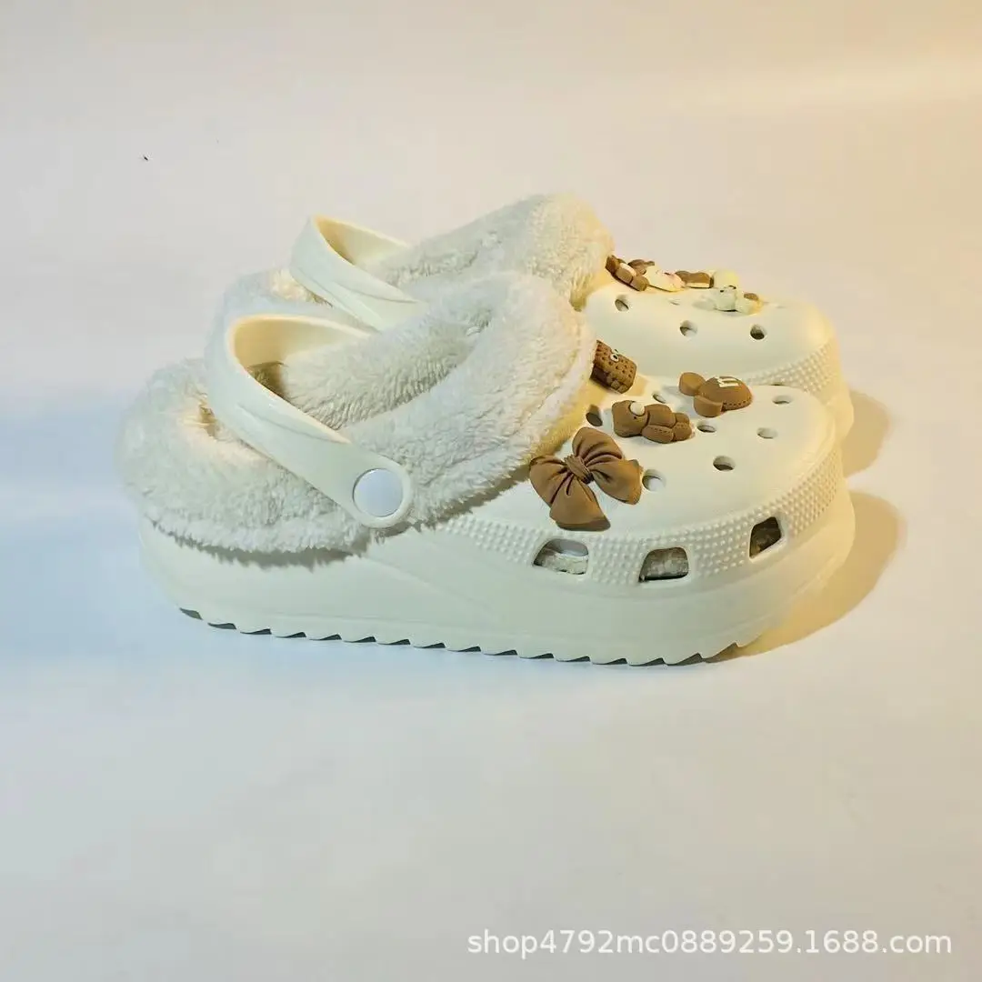 2023 Winter Fleece Clog Slippers for Women - Image 5