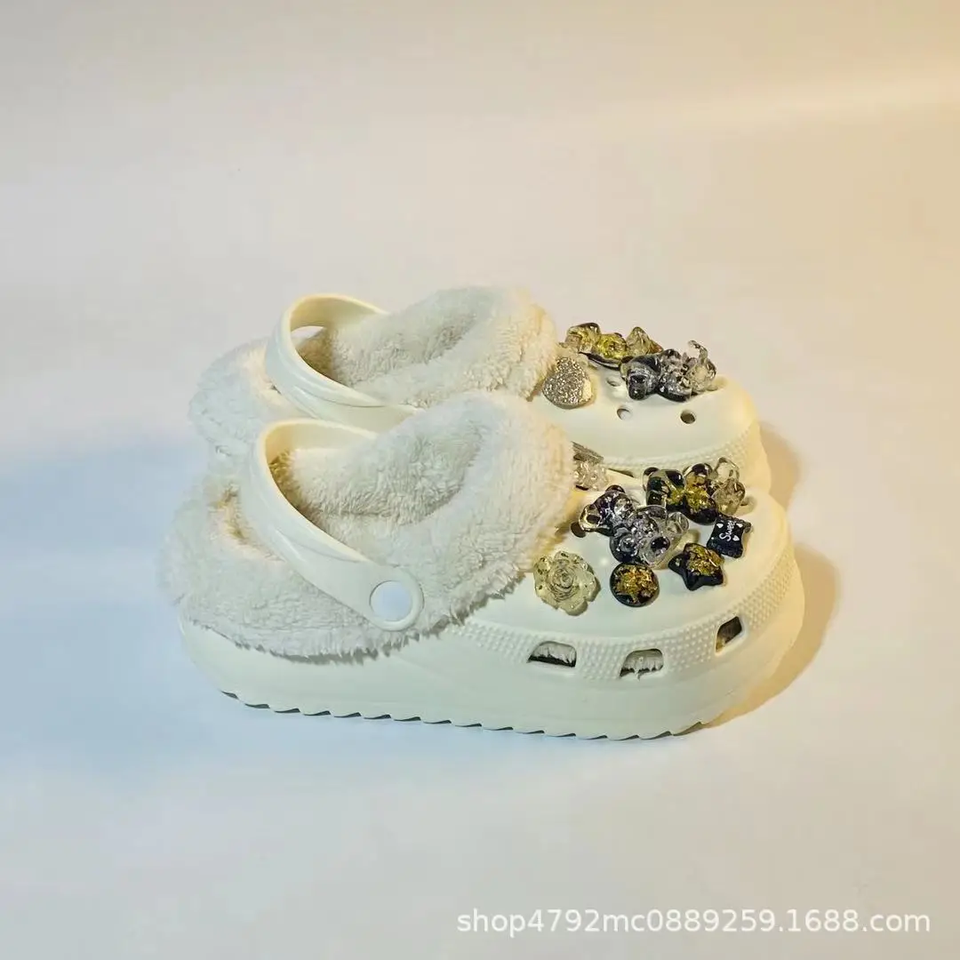 2023 Winter Fleece Clog Slippers for Women - Image 7