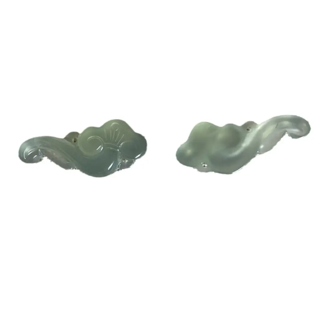 Green Xiuyan Jade Ruyi Pendant Natural Jade Hand-carved - Image 5