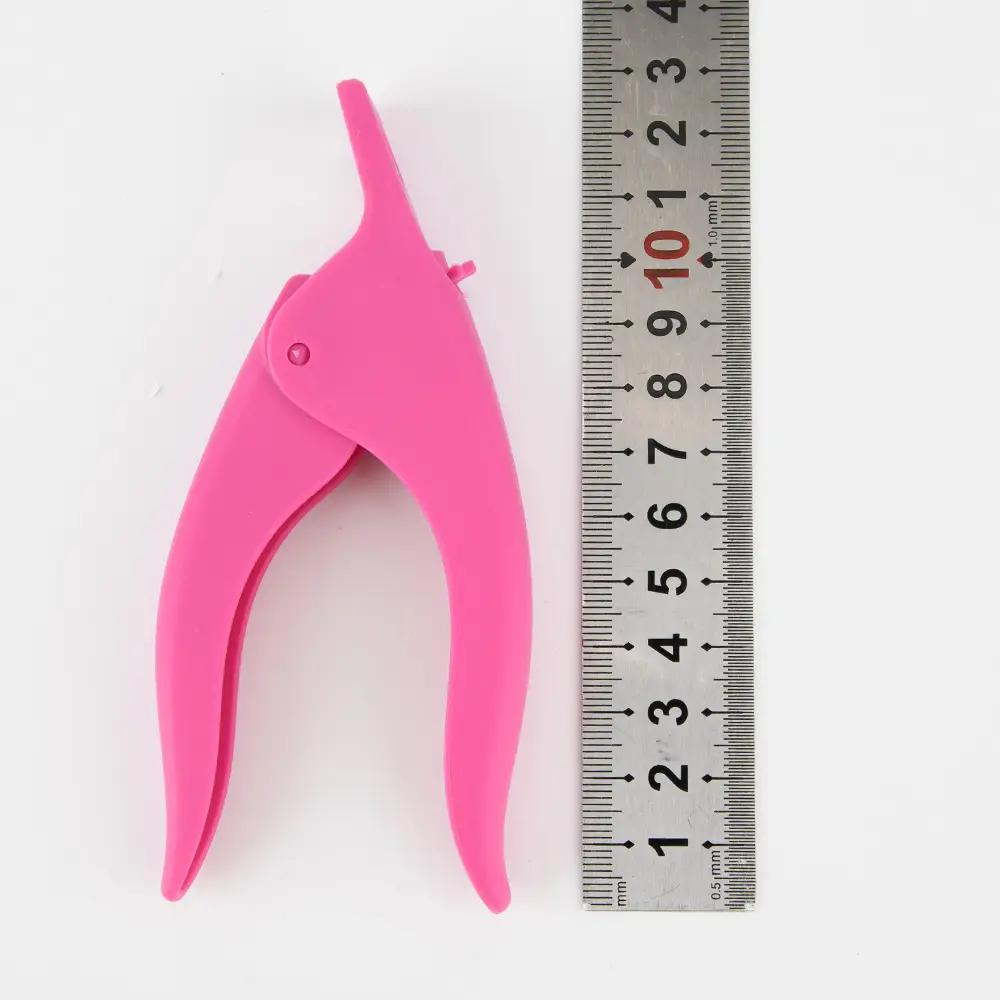 U-Shaped Nail Scissors French Cutters Flat Mouth Manicure - Image 7
