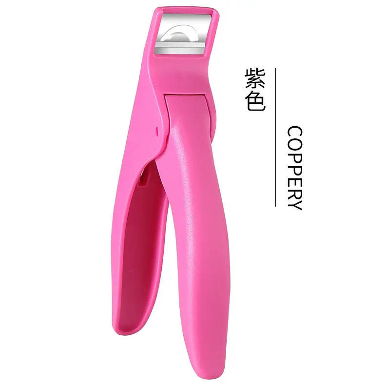 U-Shaped Nail Scissors French Cutters Flat Mouth Manicure - Image 8