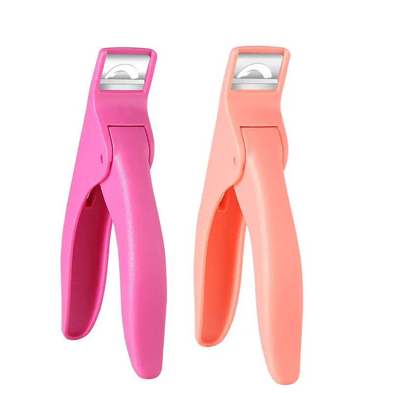 U-Shaped Nail Scissors French Cutters Flat Mouth Manicure - Image 9
