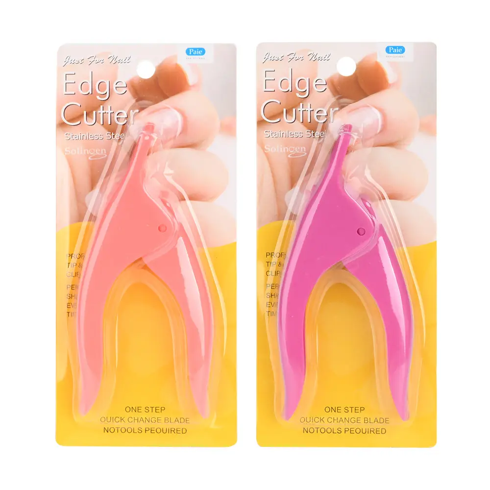 U-Shaped Nail Scissors French Cutters Flat Mouth Manicure — feature 8