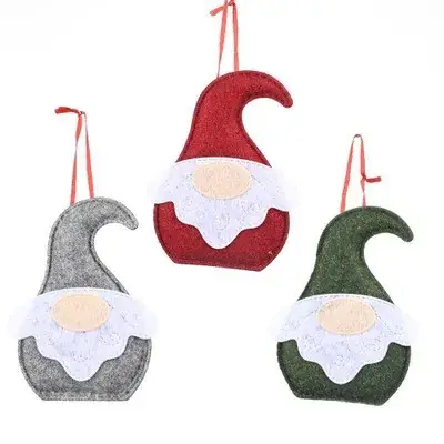 Christmas Dolls 5-Pin Star Decorations for Home Decor