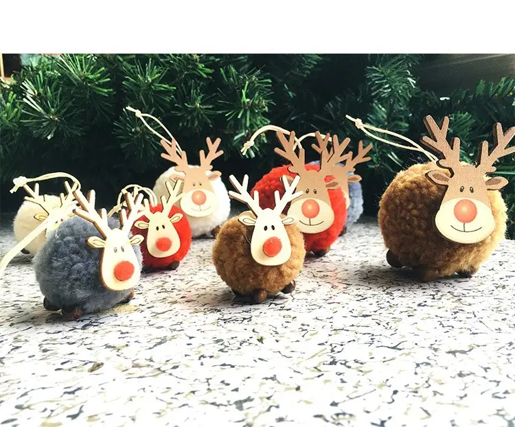 Christmas Dolls 5-Pin Star Decorations for Home Decor — feature 10