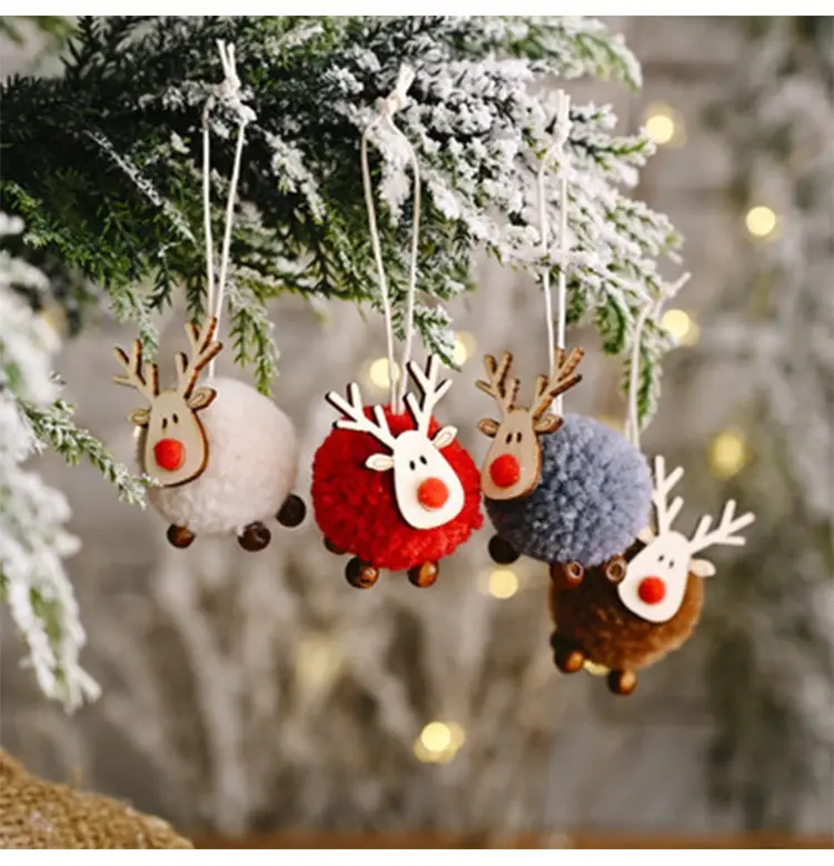 Christmas Dolls 5-Pin Star Decorations for Home Decor — feature 3