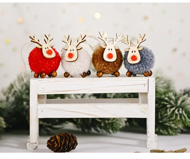 Christmas Dolls 5-Pin Star Decorations for Home Decor — feature 9