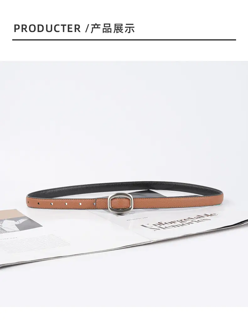Women's Genuine Leather Belt Black 2023 β feature 10