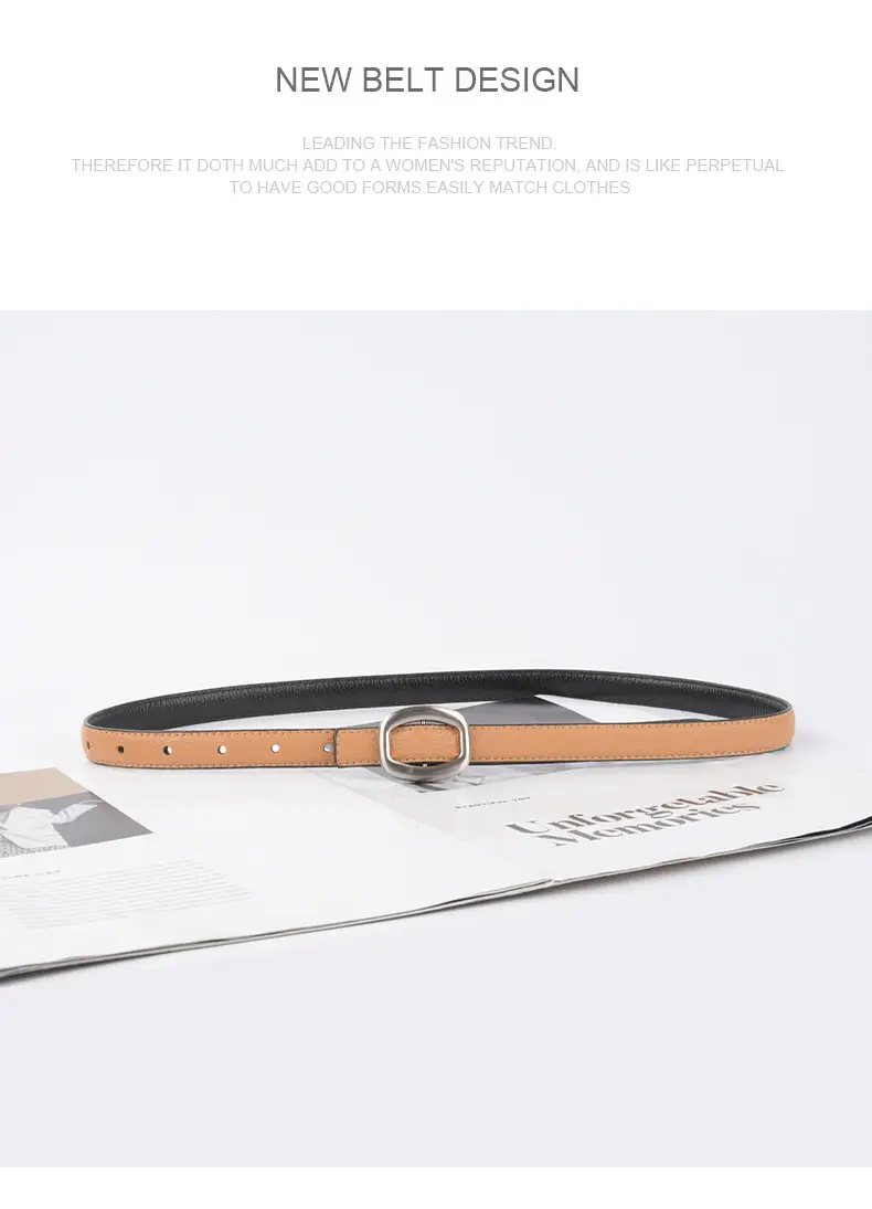Women's Genuine Leather Belt Black 2023 β feature 12