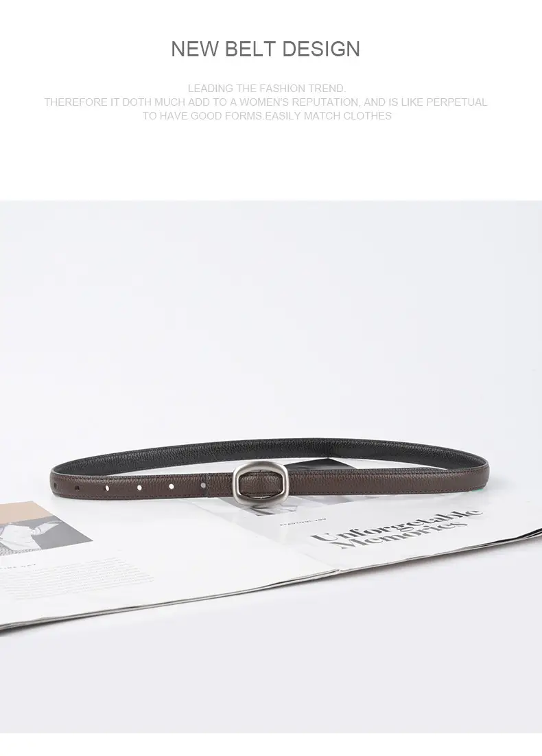 Women's Genuine Leather Belt Black 2023 β feature 13