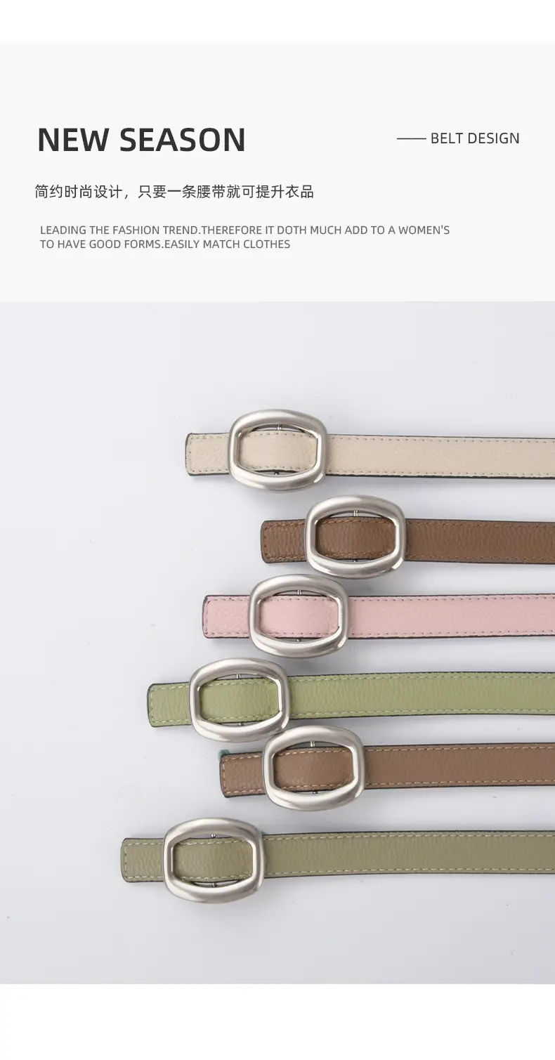 Women's Genuine Leather Belt Black 2023 β feature 5