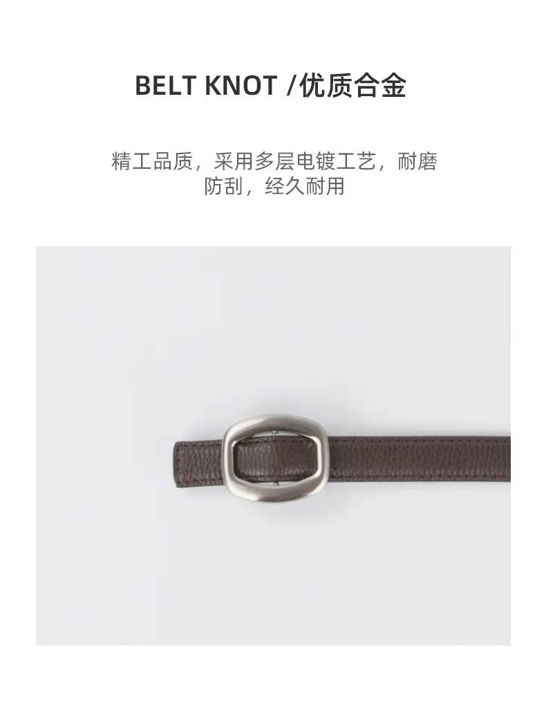 Women's Genuine Leather Belt Black 2023 β feature 7