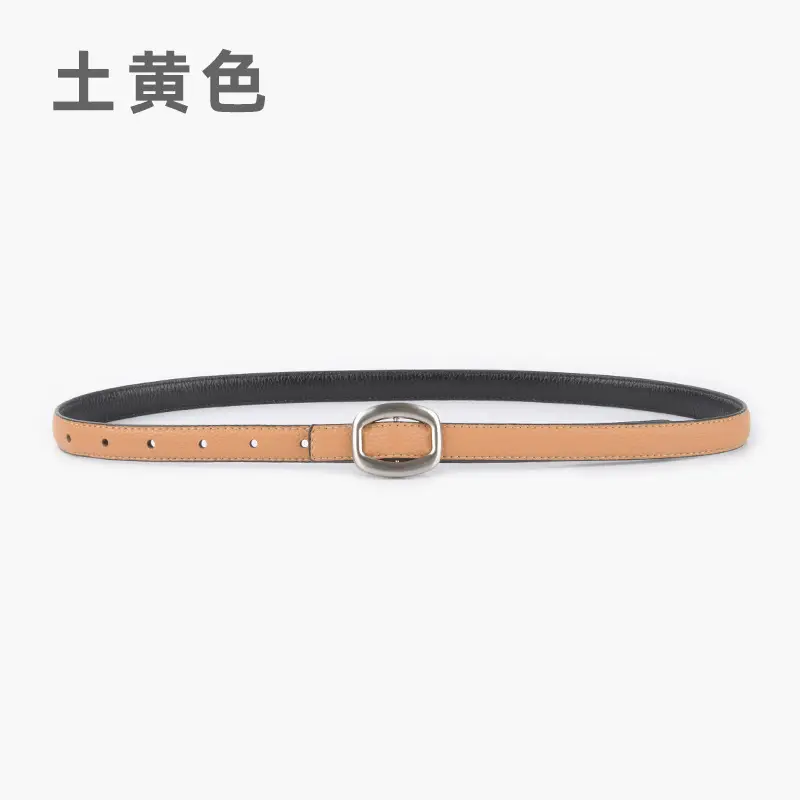 Women's Genuine Leather Belt Black 2023 - Image 10