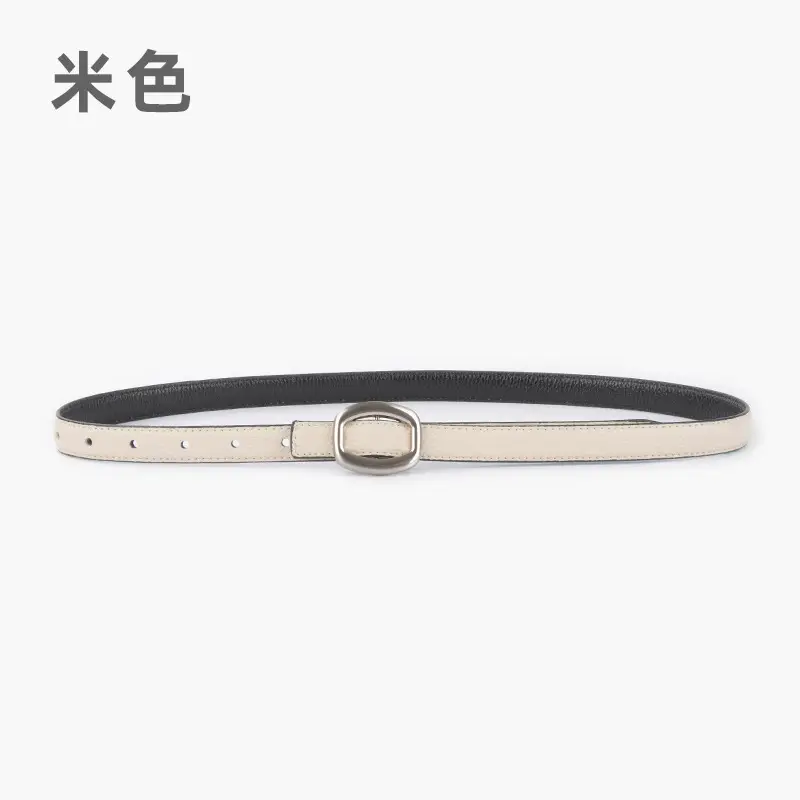 Women's Genuine Leather Belt Black 2023 - Image 3