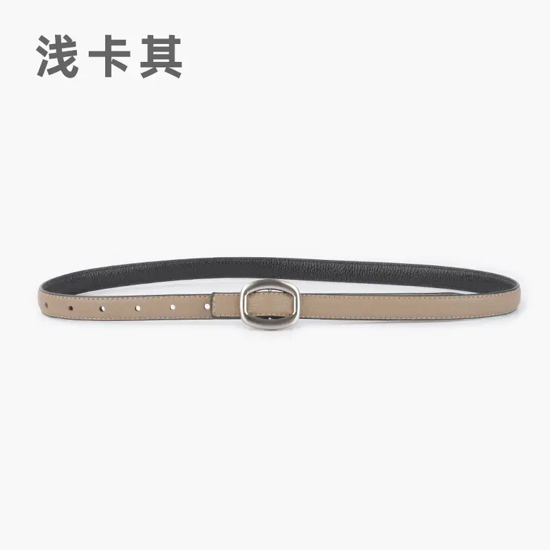 Women's Genuine Leather Belt Black 2023 - Image 5
