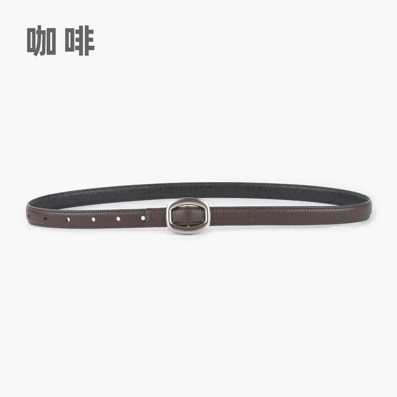 Women's Genuine Leather Belt Black 2023 - Image 7