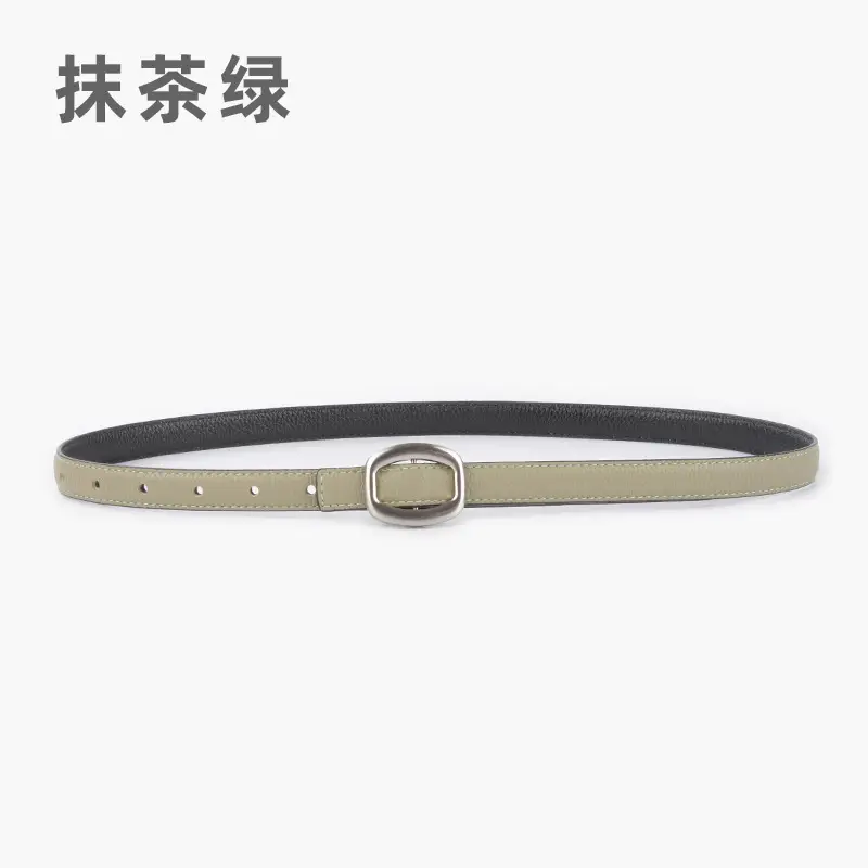 Women's Genuine Leather Belt Black 2023 - Image 9
