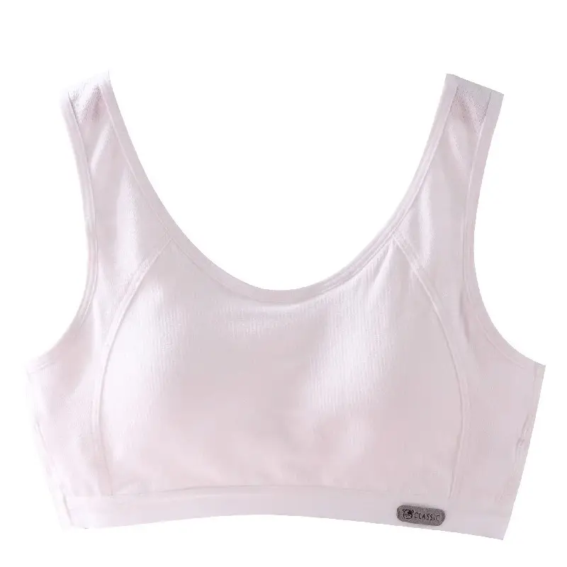 Girl's underwear development period junior high school students adolescent sports calf cotton thin girl's bra autumn