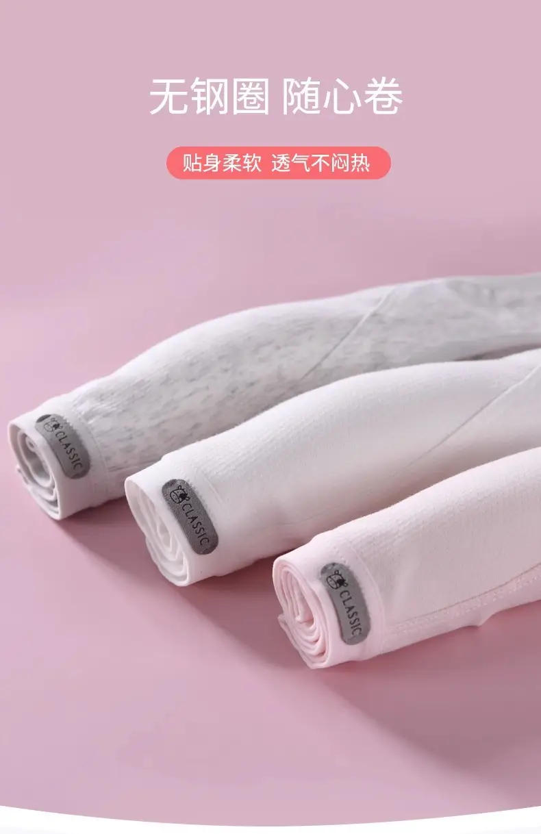 Girl's underwear development period junior high school students adolescent sports calf cotton thin girl's bra autumn — feature 10