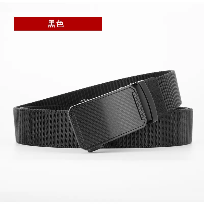 Men's Coffee Color Automatic Buckle Belt