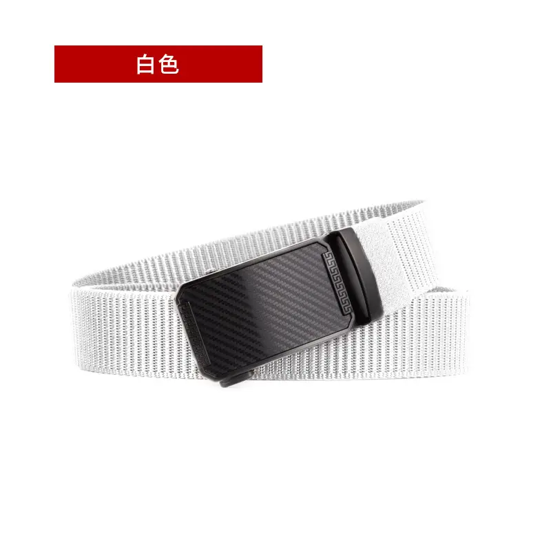 Men's Coffee Color Automatic Buckle Belt - Image 9