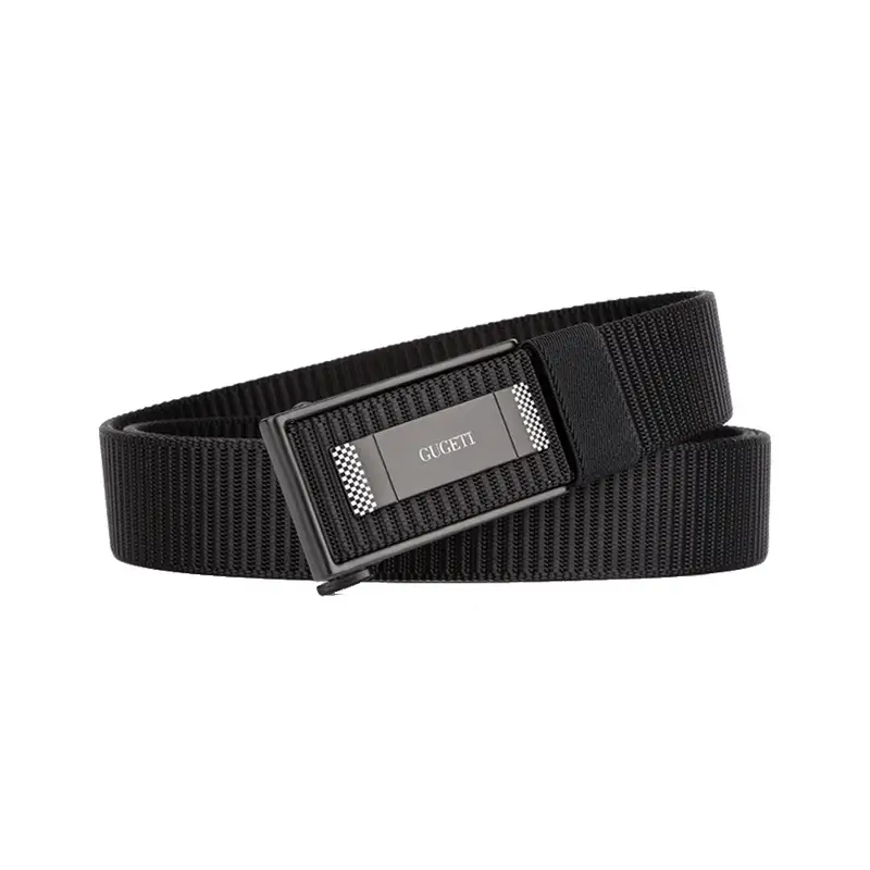 Men's Black Automatic Buckle Belt with Light - Image 13